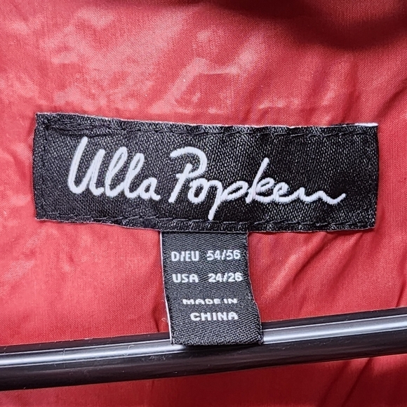 Ulla Popken Bell Sleeve Hooded Quilted Fully Lined Puffer Jacket- 24/26 - Picture 3 of 7